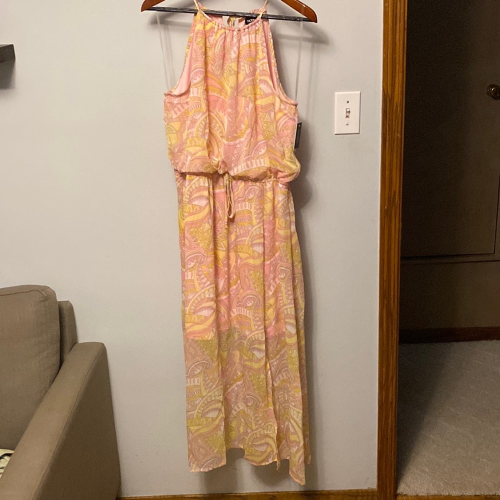 TACERA brand summer maxi dress L. New with tags.
